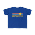 San Francisco Toddler Shirt Retro Sunrise San Francisco California Kid39s TShirt Personalization Available Graphic Tee – Fan Favorite · High-Quality Print