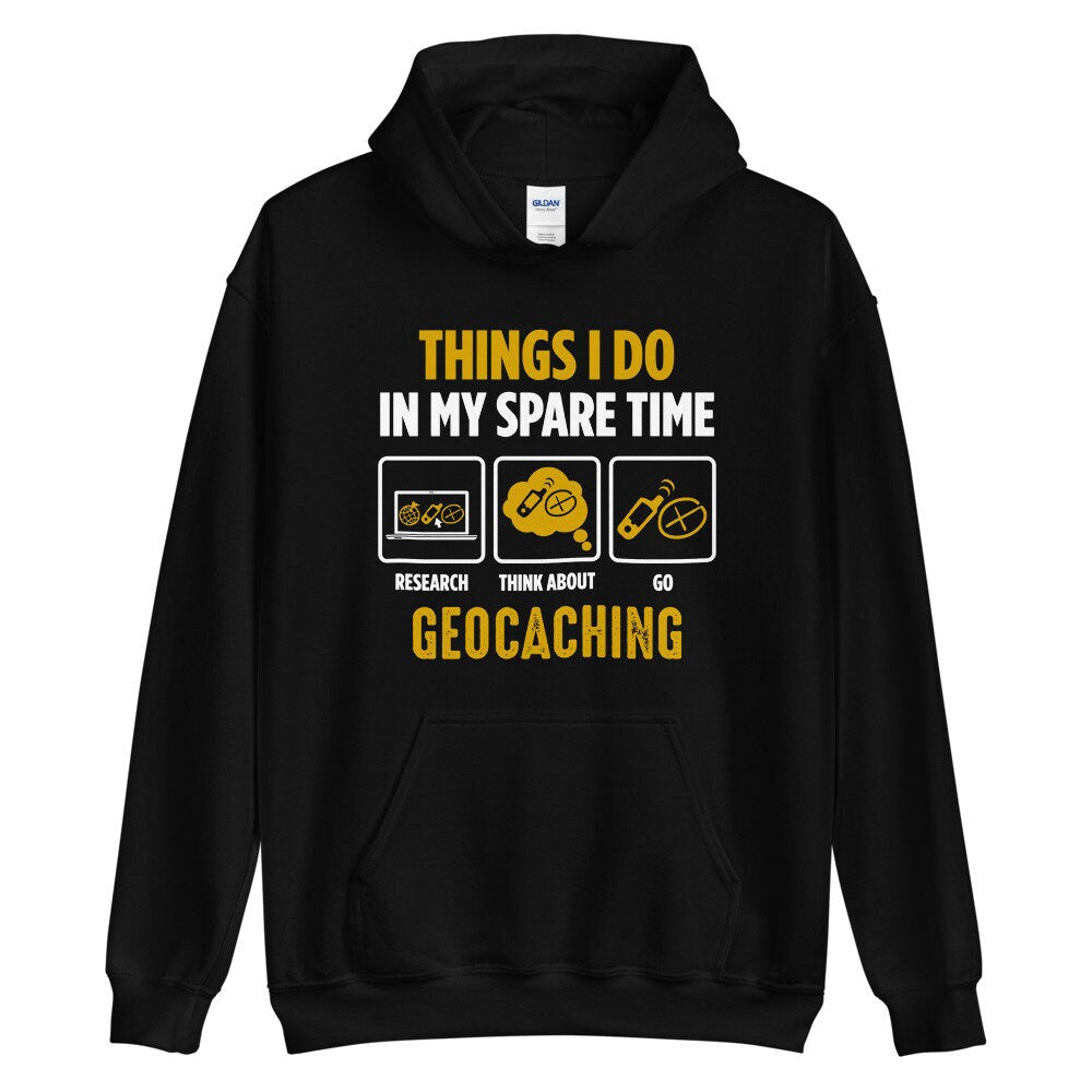 Geocaches Finding and Hiding Funny Geocacher Hoodie Hoodie – Cozy Vibes · Great Gift For Fans