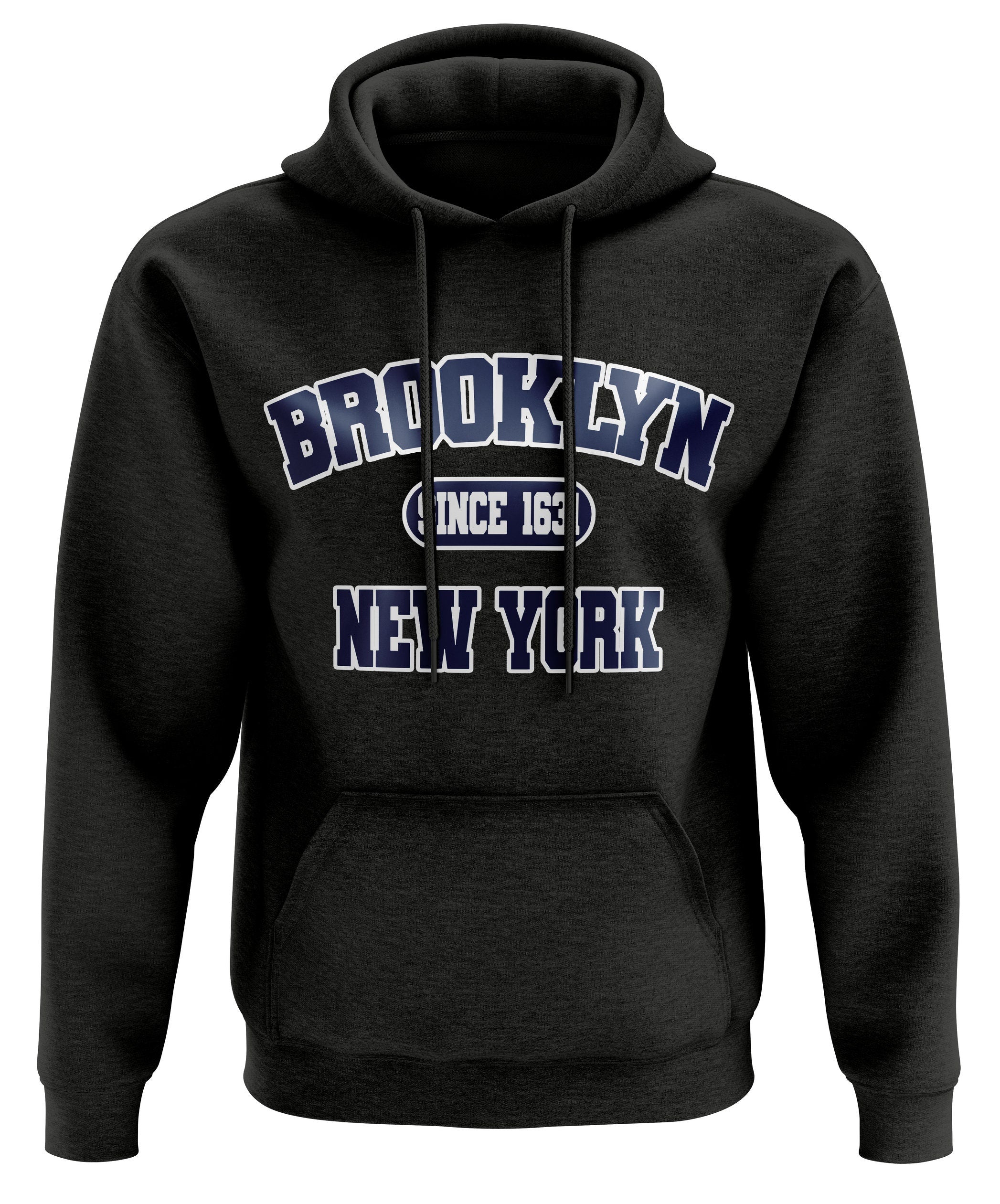 Brooklyn NYC Varsity Black Hoodie Hoodie – Fan Favorite · Must-Have Style