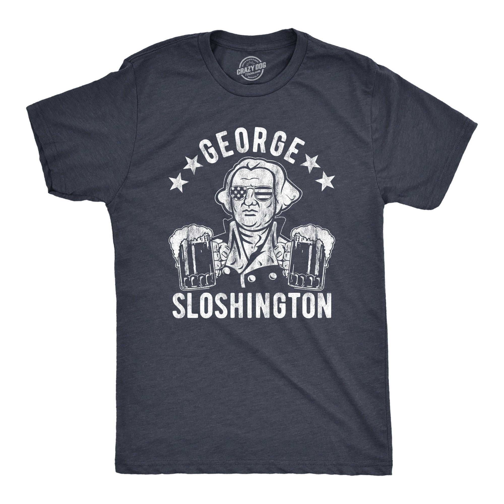 George Washington Shirt George Sloshington Independence Day Shirt 4th Of July Shirt Patriotic Shirt America Shirt Murica Shirt Graphic Tee – Premium Graphic · Must-Have Style