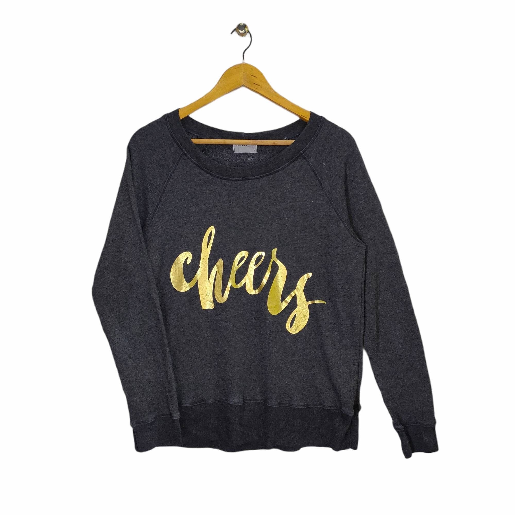 90s Cheers Boston Sweatshirt Raglan Medium Vintage Allen Sweater Pullover Black Size M Sweatshirt – Everyday Comfort · High-Quality Print