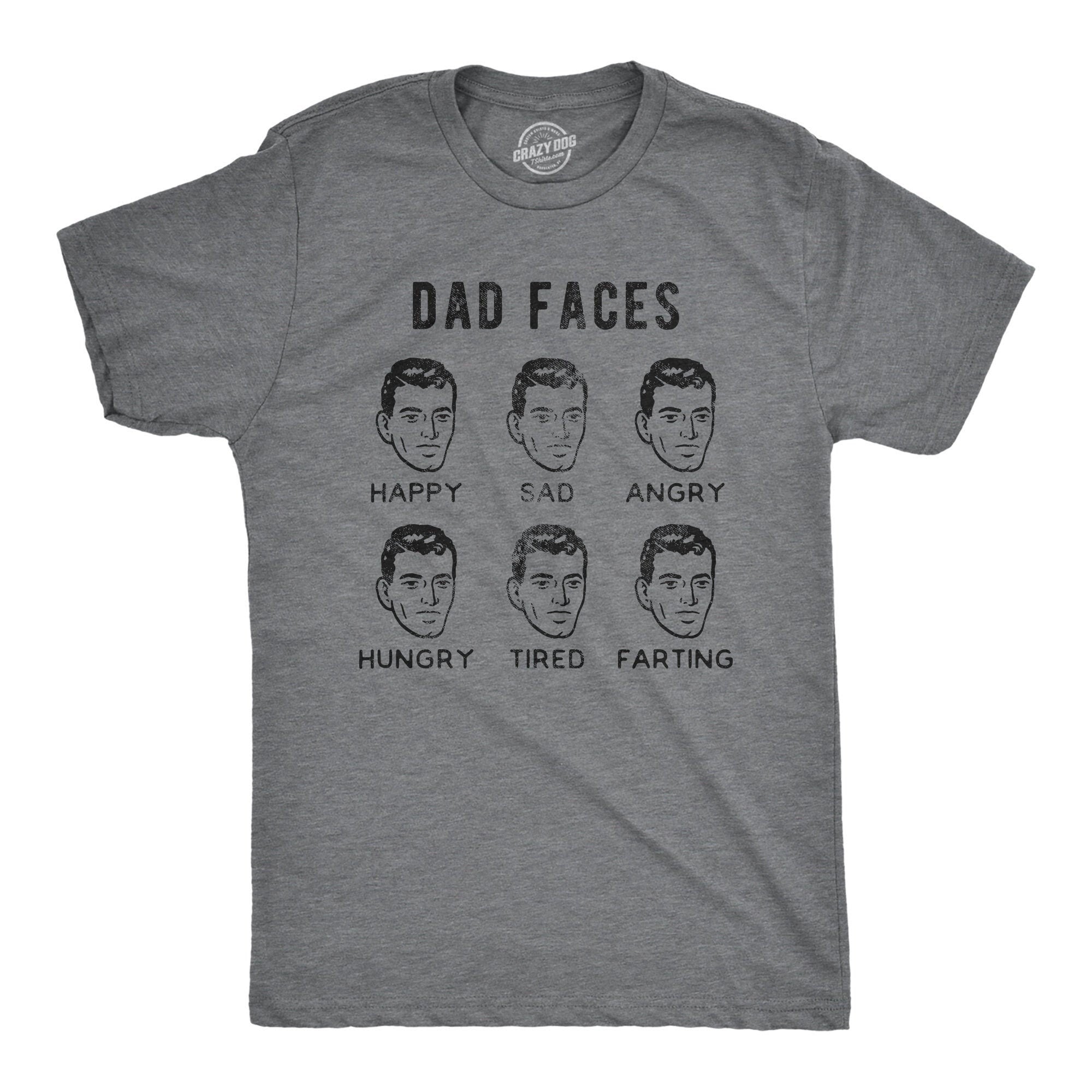New Dad Shirt Dad Faces Shirt Mens Funny Shirt Fatherhood Funny Shirts for Men Fathers Day Gift Gift for Dad Funny Shirts Graphic Tee – Everyday Comfort · Trending Graphic Apparel