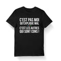Kaamelott Citation Perceval C39est Pas Moi Qui explique Mal T shirt Bio Homme Femme Enfant et Body Bb Humour Srie TV Graphic Tee – Fan Favorite · Great Gift For Fans