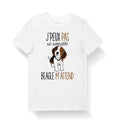 Beagle Je Peux Pas T Shirt Homme Femme Enfant Body Bb Mug Collection Chien Graphic Tee – Premium Graphic · Great Gift For Fans