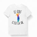 T shirt Golf le Golf C39est la Vie T shirt Bio Homme Femme Enfant et Body Bb Graphic Tee – Easygoing Wear · Perfect For Daily Wear