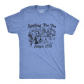 George Washington Shirt Spilling The Tea Since 1773 Independence Day Shirt 4th Of July Shirt Patriotic Shirt America Shirt Graphic Tee – Bold Style · Great Gift For Fans