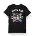 Crossfit J39peux pas j39ai Crossfit T shirt Bio Femme Homme Enfant et Body Bb Fun Drle Collection Pour Fitness homme Graphic Tee – Easygoing Wear · Top Pick For Any Outfit
