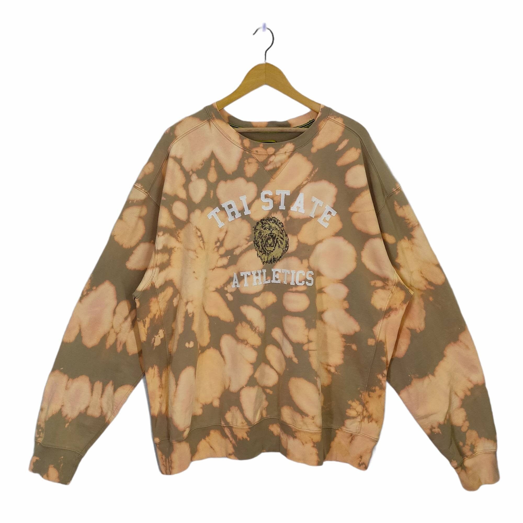 90s Tri state Sweatshirt Vintage Acid Wash 24 Hour Television Sweater Jumper Pullover Crewneck Green Plus Size 2XL Sweatshirt – Warm & Stylish · Must-Have Style