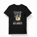 Carlin Je travaille dur T shirt Bio Femme Homme Enfant et Body Bb Fun Drle Collection Chien et Animaux Graphic Tee – Warm & Stylish · Great Gift For Fans