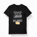 Labrador Je travaille dur T shirt Bio Homme Femme Enfant et Body Bb Fun Drle Collection Chien et Animaux Graphic Tee – Warm & Stylish · Must-Have Style