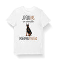 Doberman Je Peux Pas T Shirt Homme Femme Enfant Body Bb Mug Collection Chien Graphic Tee – Soft Feel · Great Gift For Fans