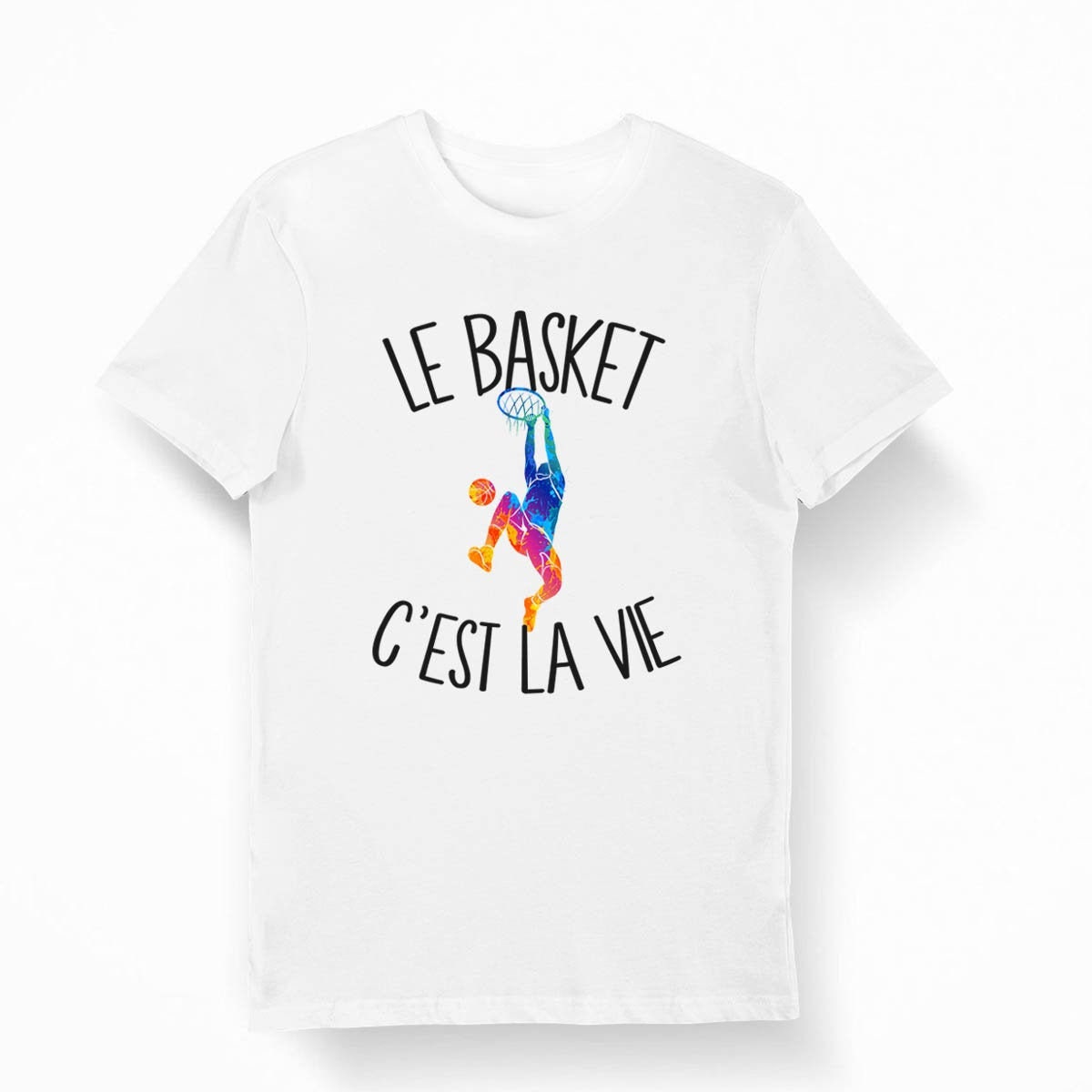 T shirt Basket T shirt Le Basket C39est la Vie T shirt Bio Homme Femme Enfant et Body Bb Graphic Tee – Cozy Vibes · Must-Have Style