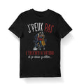 T shirt Electro T shirt J39Peux Pas l39lectro M39attend et Je dois y Aller Homme et Femme BIO Graphic Tee – Easygoing Wear · High-Quality Print