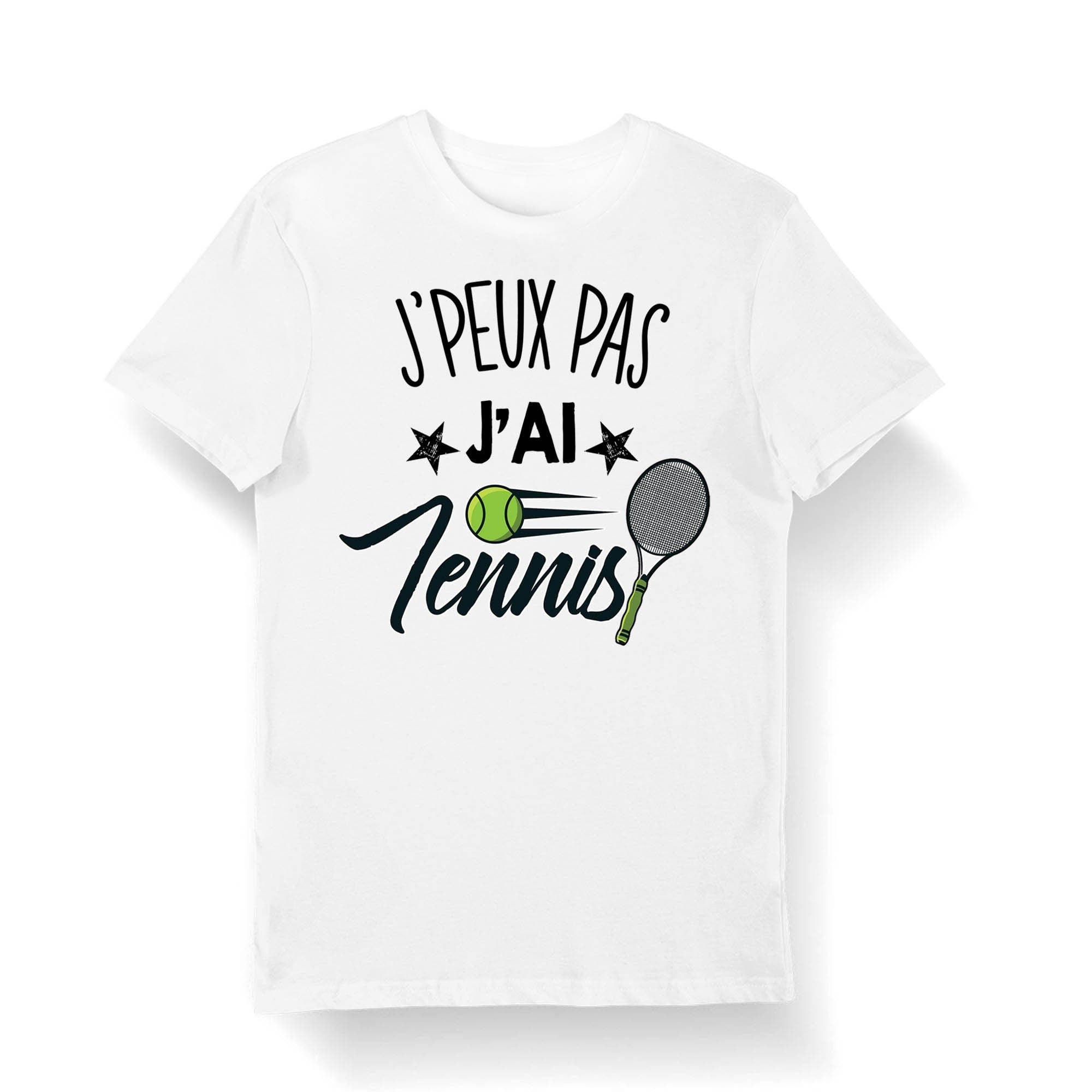 Tennis J39peux pas j39ai Tennis T shirt Bio Homme Femme Enfant et Body Bb Collection Pour Joueur de tennis Tennisman Graphic Tee – Everyday Comfort · Top Pick For Any Outfit