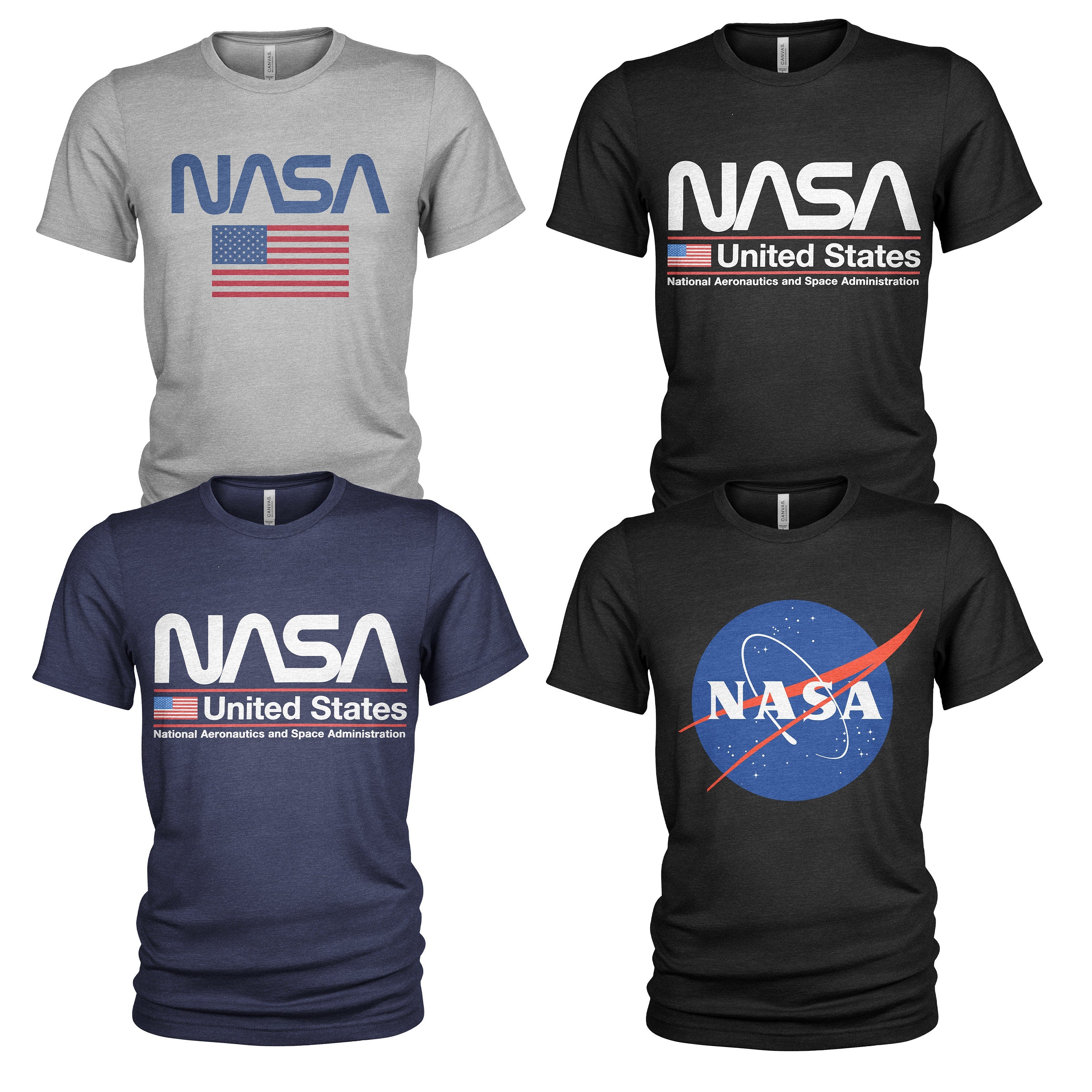 4 Pack Nasa T Shirt39s Graphic Tee – Bold Style · Must-Have Style