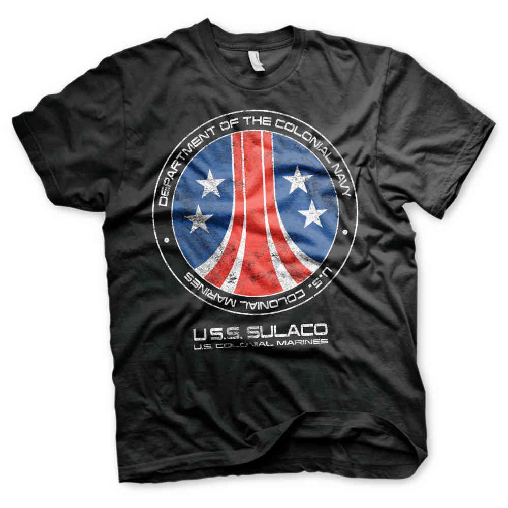 Official Aliens USCSS Sulaco Colonial Marines Men39s T Shirt Graphic Tee – Easygoing Wear · Perfect For Daily Wear