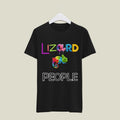 Lizard People Short Sleeve Unisex T Shirt Graphic Tee – Everyday Comfort · Perfect For Daily Wear