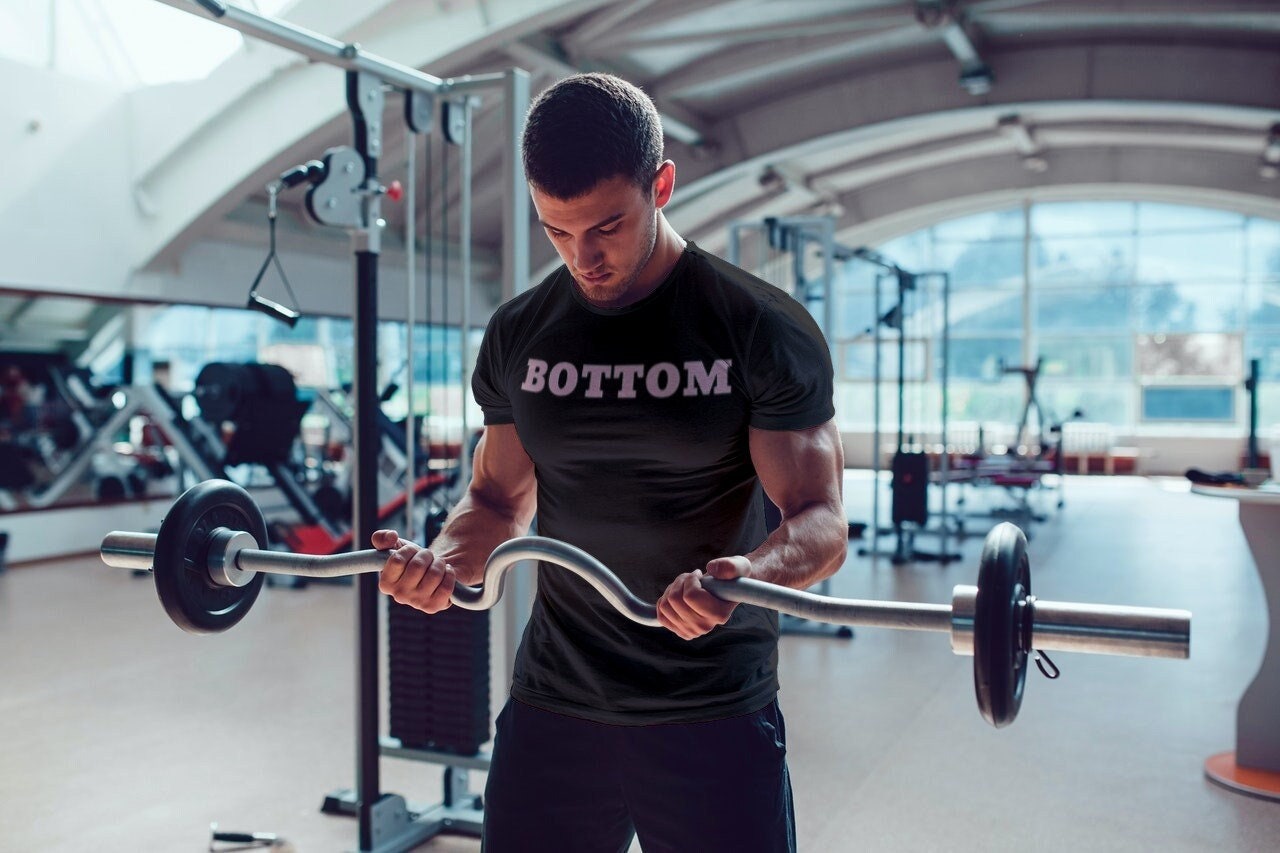 Bottom Gay Pride LGBTQ Short Sleeve Unisex T Shirt Graphic Tee – Easygoing Wear · Perfect For Daily Wear