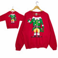 Y2K Christmas Sweatshirt X large Vintage Santa Helper Sweater Jumper Pullover Crewneck Baggy Red Size XL Sweatshirt – Cozy Vibes · Must-Have Style