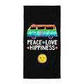 Peace Love Hippiness Beach Towel Graphic Tee – Premium Graphic · Top Pick For Any Outfit