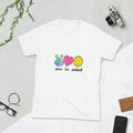Peace Love Pickleball Short Sleeve Unisex T Shirt Graphic Tee – Warm & Stylish · Perfect For Daily Wear