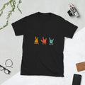 Peace Love Rock Music Short Sleeve Unisex T Shirt Graphic Tee – Fan Favorite · Must-Have Style