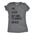 Eat Sleep Get Kids To Sports Repeat Baseball Mom Shirt Mom Shirt Funny Cool Womens Shirt Mom Shirts Sports Mom Gift For Mom Graphic Tee – Bold Style · High-Quality Print