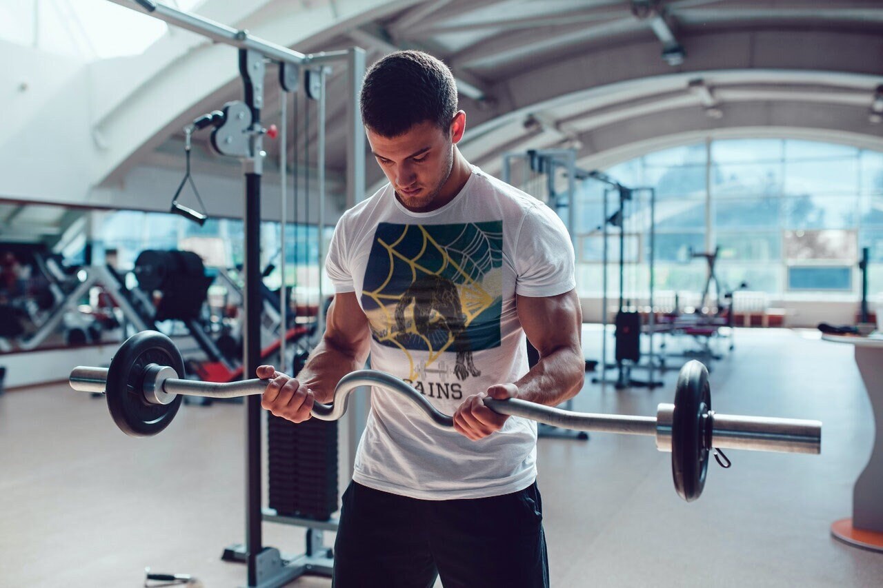 Gains Caveman Short Sleeve Unisex T Shirt Graphic Tee – Fan Favorite · Top Pick For Any Outfit