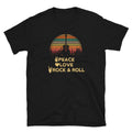 Peace Love and Rock N Roll Unisex T Shirt Graphic Tee – Soft Feel · Top Pick For Any Outfit