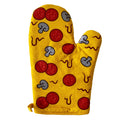Pizza Full Print Oven Mitt Housewarming Gift Christmas Gift Hostess Gift Funny Oven Mitts Pizza Lovers Pizza Oven Mitts Pizza Print Graphic Tee – Everyday Comfort · High-Quality Print