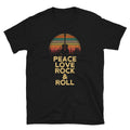 Peace Love Rock Roll Hippie Soul Unisex T Shirt Graphic Tee – Warm & Stylish · Must-Have Style