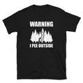 I Pee Outside Funny Bushcrafter T Shirt Graphic Tee – Bold Style · Perfect For Daily Wear