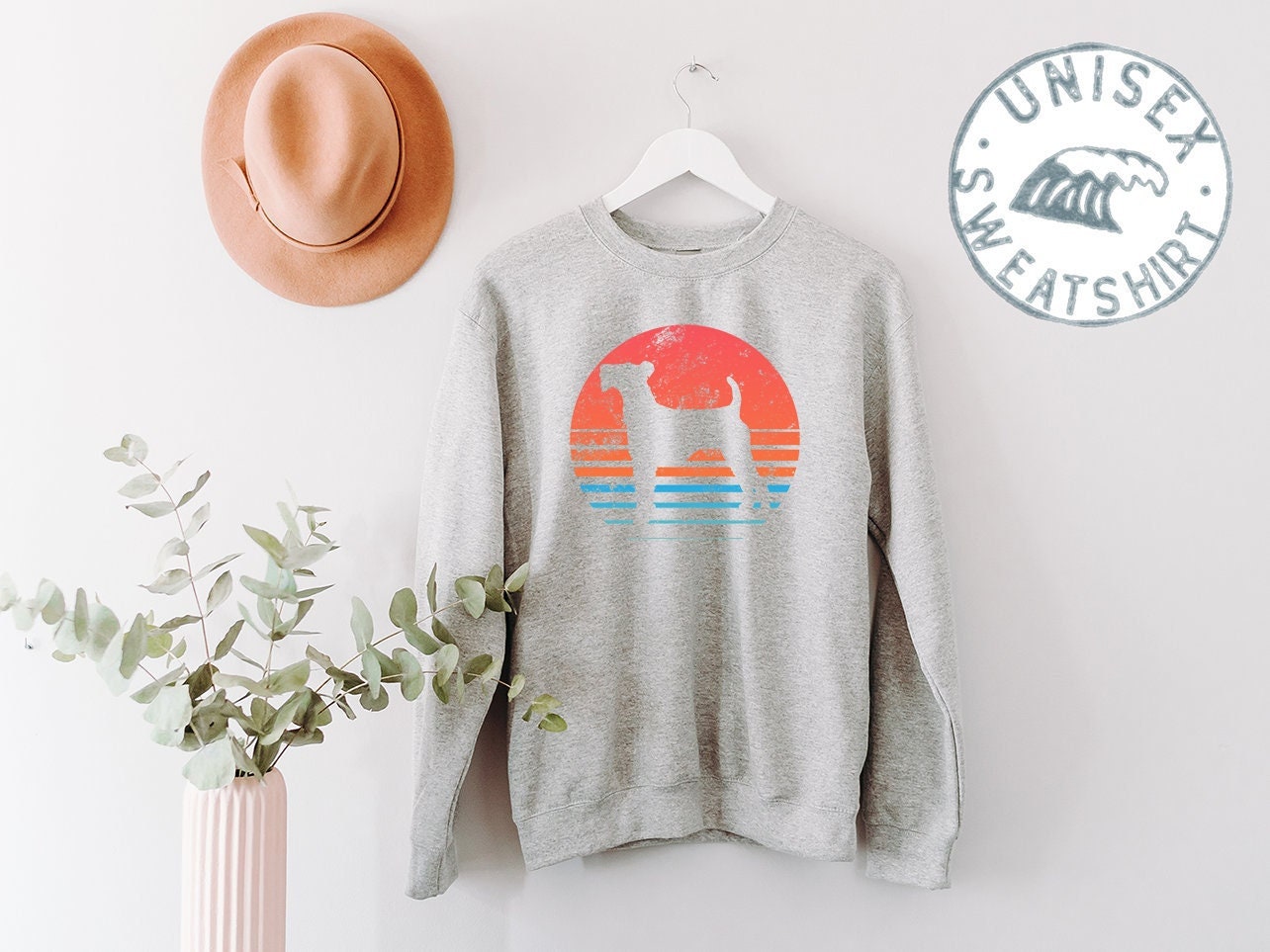 Wire Fox Terrier Sweatshirt Funny Sweater Shirt Birthday Gifts for Men and Women Sweatshirt – Fan Favorite · Perfect For Daily Wear