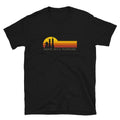 Retro Sunset Move with Purpose Chess Pieces Unisex T Shirt Graphic Tee – Aesthetic Look · Must-Have Style