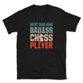 Best Dad and Badass Chess Player T Shirt Graphic Tee – Fan Favorite · Perfect For Daily Wear