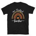 One Thankful Teacher Pumpkin and Turkey day T Shirt Graphic Tee – Cozy Vibes · Top Pick For Any Outfit