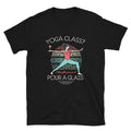 Virabhadrasana II Yoga Position Class Unisex T Shirt Graphic Tee – Soft Feel · Great Gift For Fans