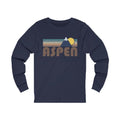 Aspen Colorado Long Sleeve Shirt Unisex Fall Retro Mountain Long Sleeve Aspen T Shirt Personalization Available Graphic Tee – Feel-Good Design · Must-Have Style
