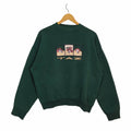 90s Taz Looney Tunes Crewneck Sweatshirt Vintage Taz mania Sweater Jumper Pullover Embroidery Green Womens Size XL Sweatshirt – Warm & Stylish · Must-Have Style
