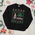 Stop Staring at my Package Ugly Christmas Sweater Graphic Tee – Cozy Vibes · Top Pick For Any Outfit