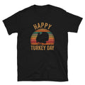 Retro Sunset Happy Turkey Day Unisex T Shirt Graphic Tee – Premium Graphic · Top Pick For Any Outfit