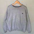 Vintage 00s Champion Embroidery Logo Sweatshirt Crewneck Colour Grey Size 2x large Sweatshirt – Premium Graphic · Must-Have Style