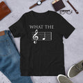 What the F Musician Unisex T Shirt Graphic Tee – Bold Style · Perfect For Daily Wear