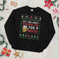 Most Wonderful Time Beer Ugly Christmas Sweater Graphic Tee – Easygoing Wear · Top Pick For Any Outfit