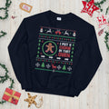 I Put a Cookie in that Oven Ugly Xmas Sweater Father To Be Gift Graphic Tee – Cozy Vibes · High-Quality Print