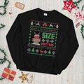 Size Matter Funny Santa Claus Ugly Christmas Sweater Graphic Tee – Bold Style · Perfect For Daily Wear