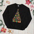 Festive Monkey Banana Christmas Tree Ape Sweater Graphic Tee – Premium Graphic · Great Gift For Fans