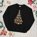 Dog Owner Festive Cute Dachshund Xmas Tree Dachshund Sweatshirt Sweatshirt – Fan Favorite · Great Gift For Fans