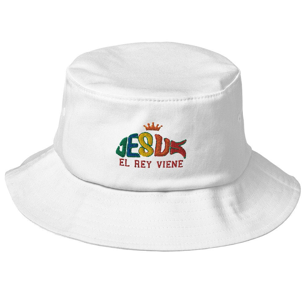 Jesus El Rey Viene Fury Bucket Hat Graphic Tee – Bold Style · Great Gift For Fans