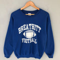 Vintage Y2K Gildan Tag Breathitt Football Big Print Logo Sweatshirt Crewneck Colour Royal Blue Size Medium Sweatshirt – Bold Style · Trending Graphic Apparel
